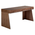 **Bureau en bois avec tiroirs et design moderne**